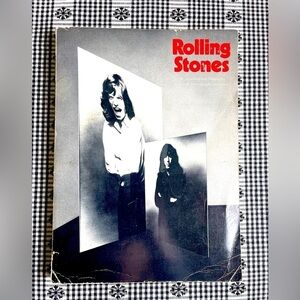 Rolling Stones Unauthorized Biography 1972 Book Photos Music Mick Jagger Band